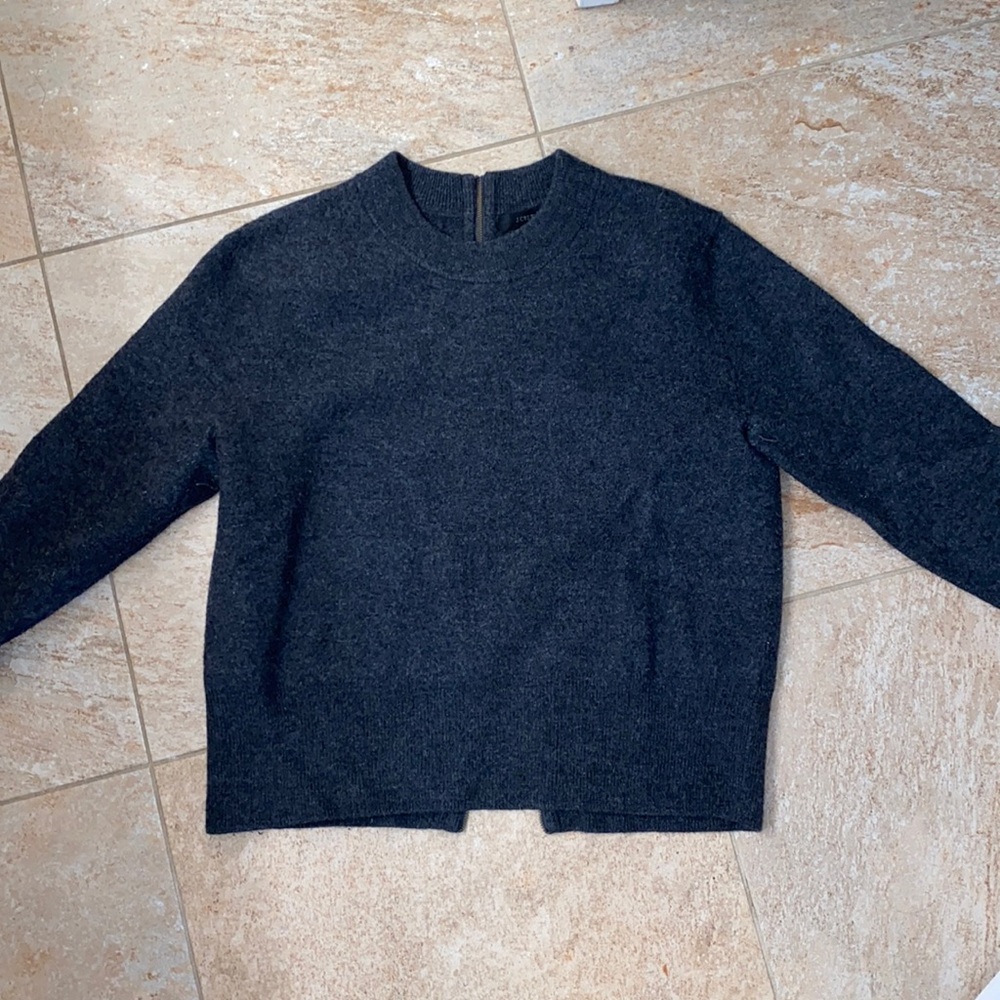 Gray J Crew Sweater